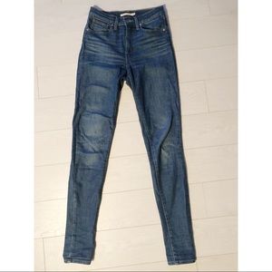 Premium Levi’s mile high super skinny jeans